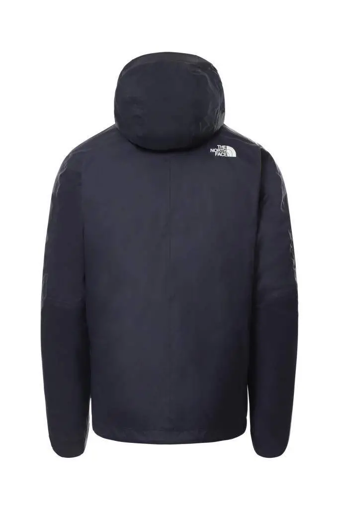 The North Face Dryvent Down Triclimate Erkek Mont Lacivert/Turuncu - 3