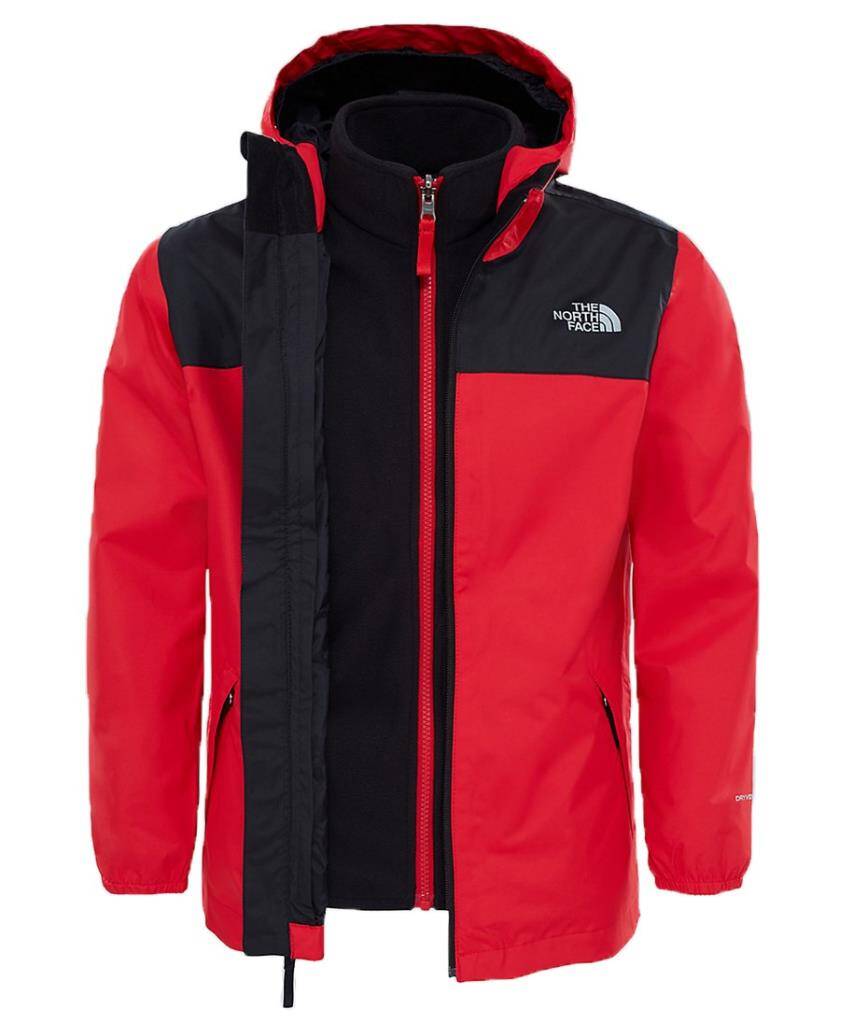 The North Face Elden Rain Triclimate Çocuk Mont Kırmızı - 2