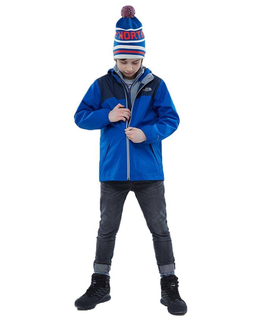 The North Face Elden Rain Triclimate Çocuk Mont Mavi - 6