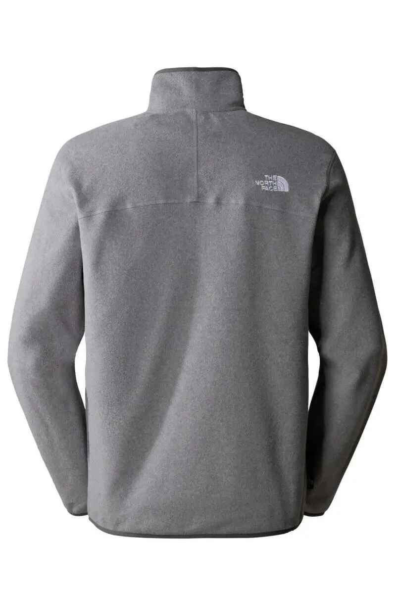 The North Face Erkek 100 Glacier 1/4 Zip - Eu Polar Gri - 5