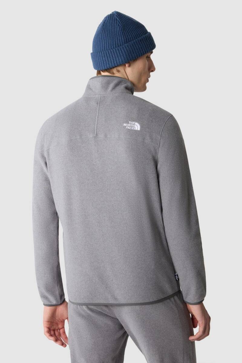 The North Face Erkek 100 Glacier 1/4 Zip - Eu Polar Gri - 3