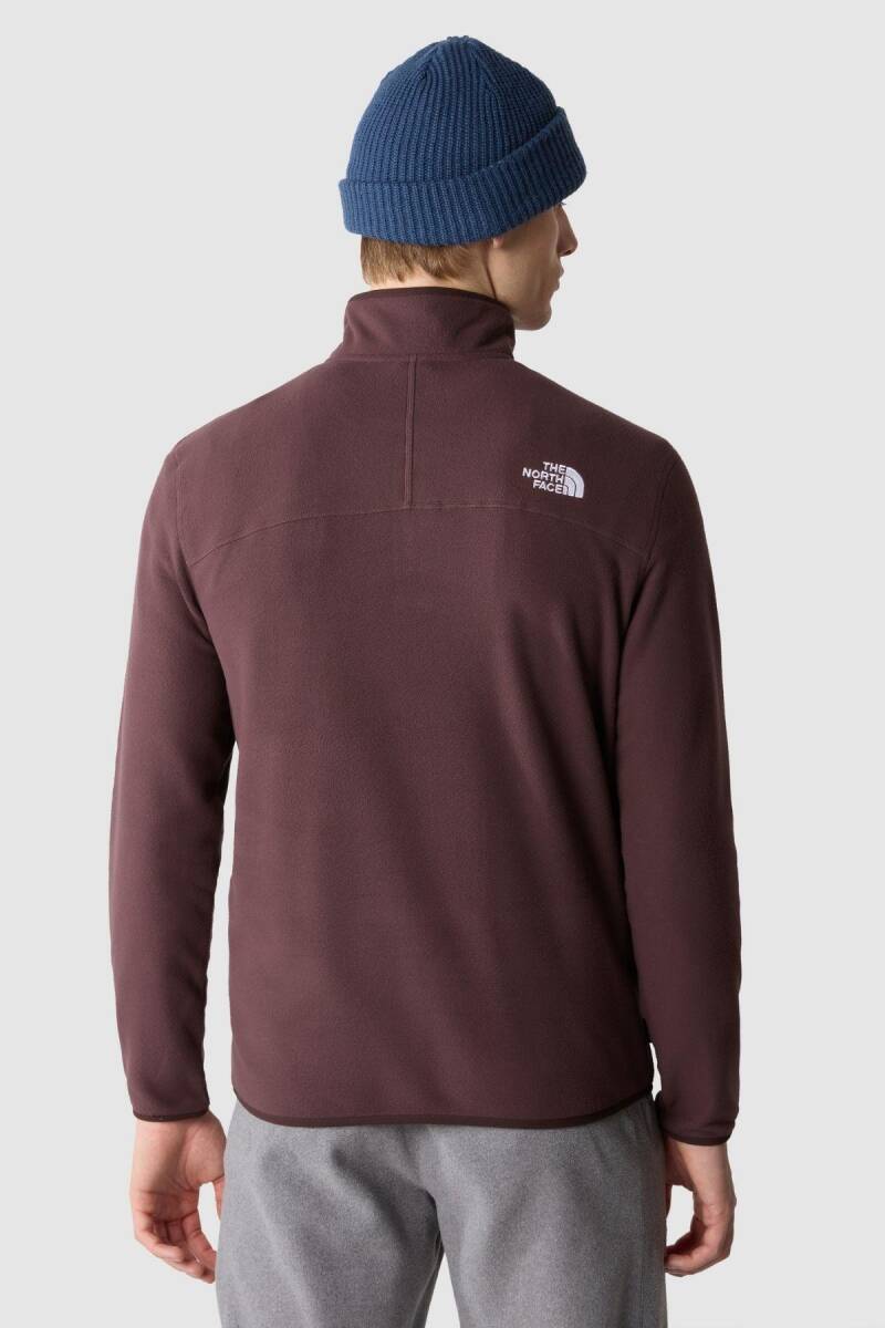 The North Face Erkek 100 Glacier 1/4 Zip - Eu Polar Kahverengi - 3