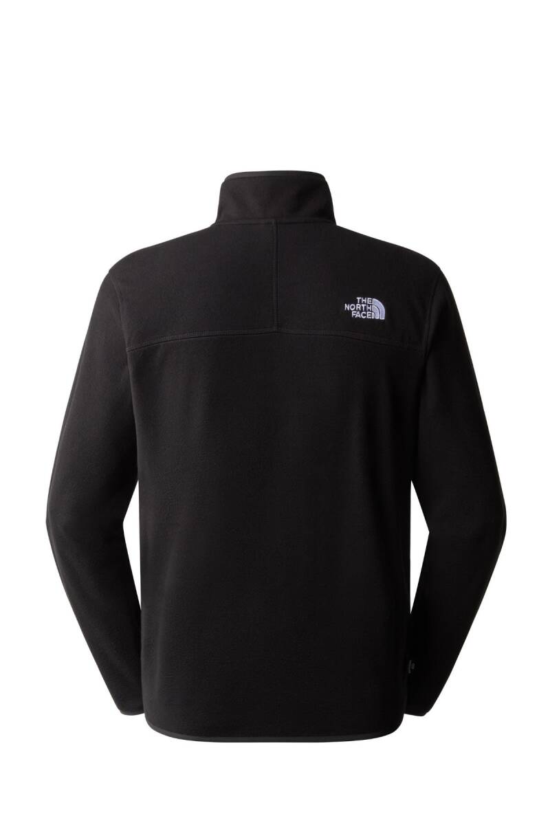 The North Face Erkek 100 Glacier 1/4 Zip - Eu Polar Siyah - 2
