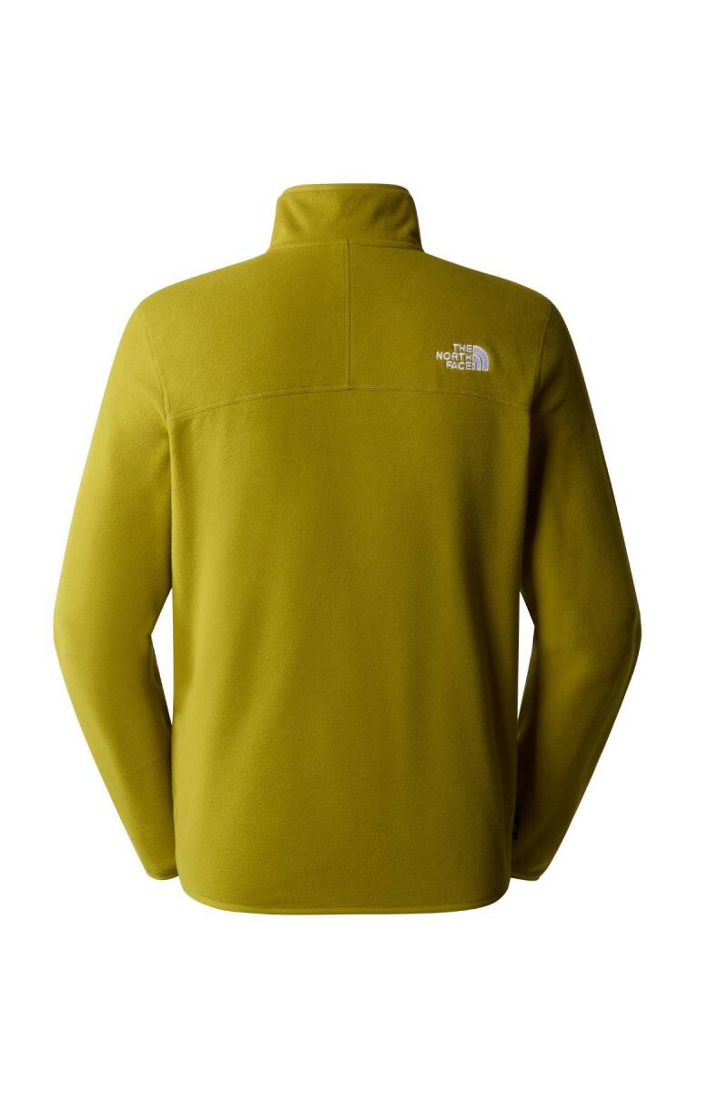 The North Face Erkek 100 Glacier 1/4 Zip - Eu Polar Yeşil - 2