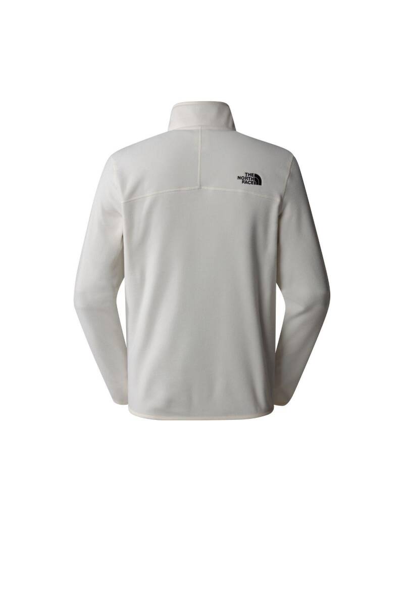 The North Face Erkek 100 Glacier 1/4 Zip Polar Beyaz - 5