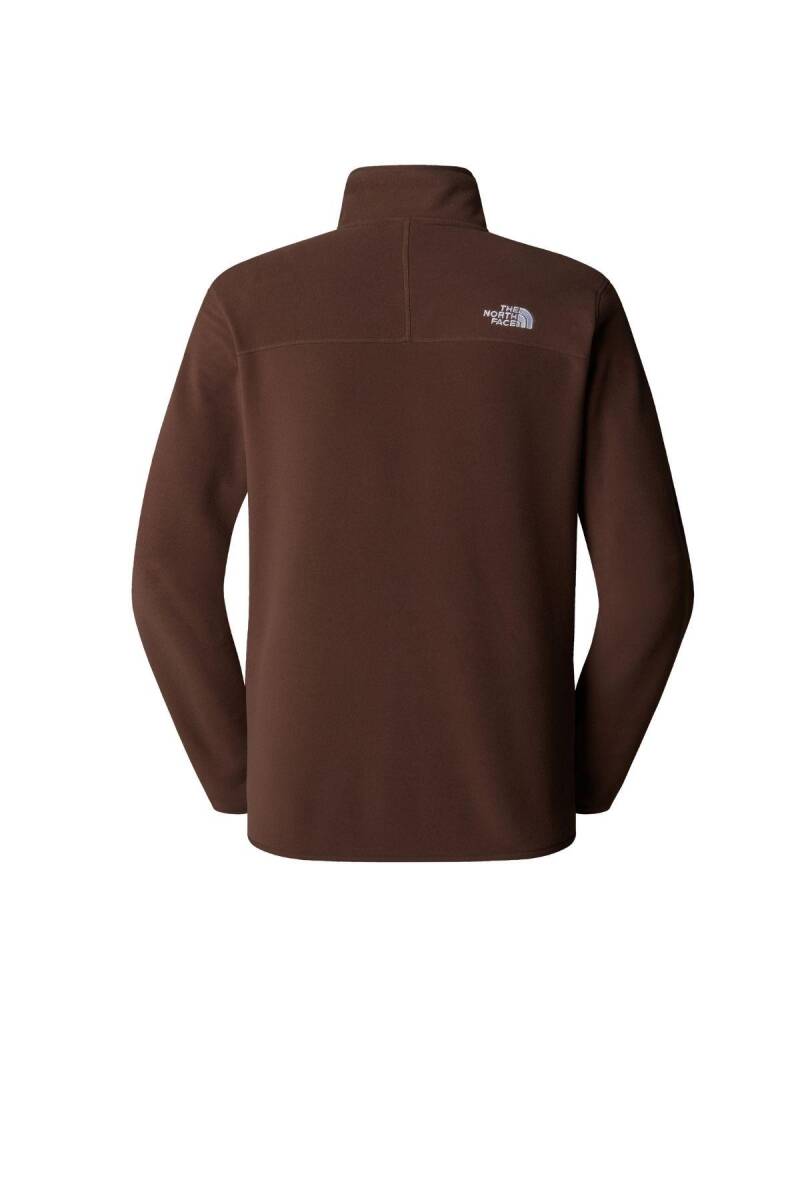 The North Face Erkek 100 Glacier 1/4 Zip Polar Kahverengi - 5