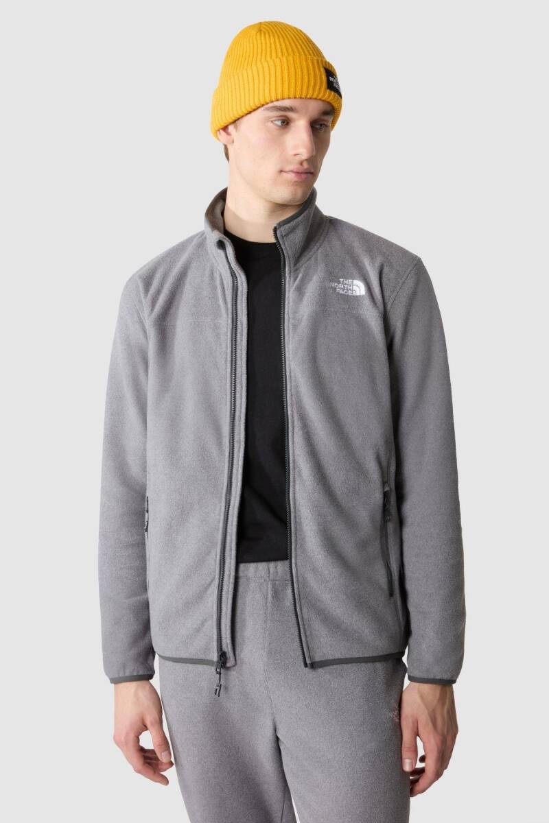 The North Face Erkek 100 Glacier Full Zip - Eu Polar Gri - 2