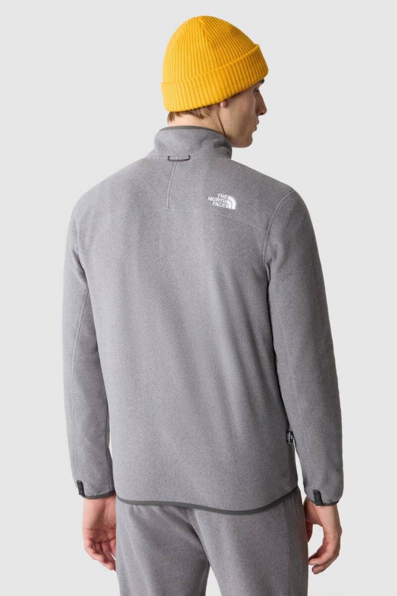 The North Face Erkek 100 Glacier Full Zip - Eu Polar Gri - 4