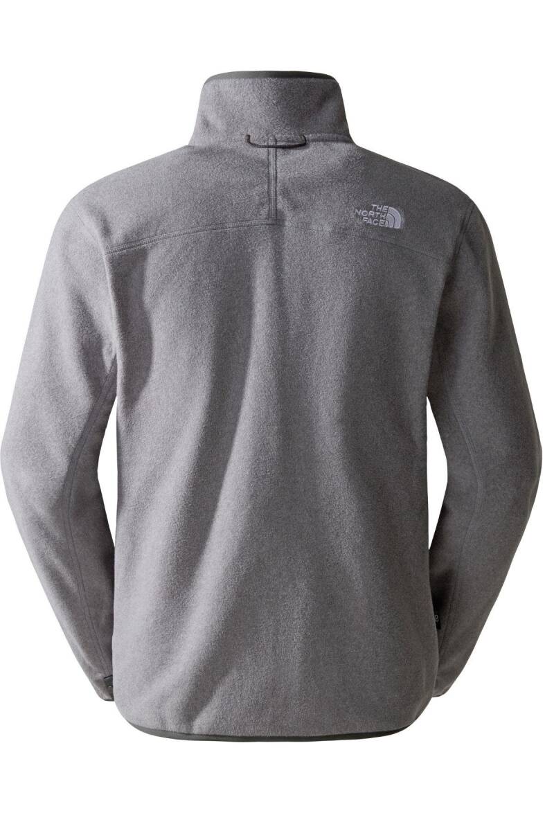The North Face Erkek 100 Glacier Full Zip - Eu Polar Gri - 6