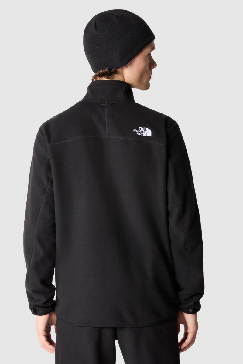 The North Face Erkek 100 Glacier Full Zip - Eu Polar Siyah - 3