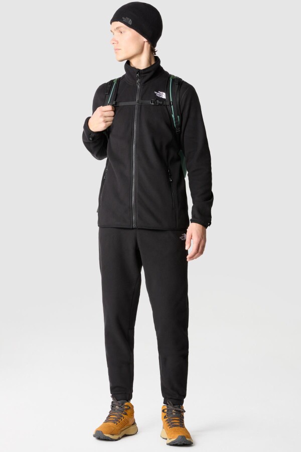 The North Face Erkek 100 Glacier Full Zip - Eu Polar Siyah - THE NORTH FACE (1)