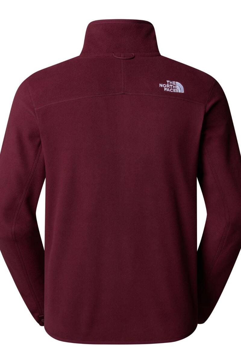 The North Face Erkek 100 Glacier Full Zip Polar Bordo - 5