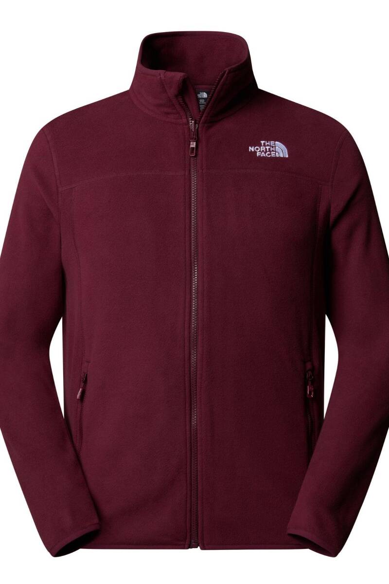 The North Face Erkek 100 Glacier Full Zip Polar Bordo - 4