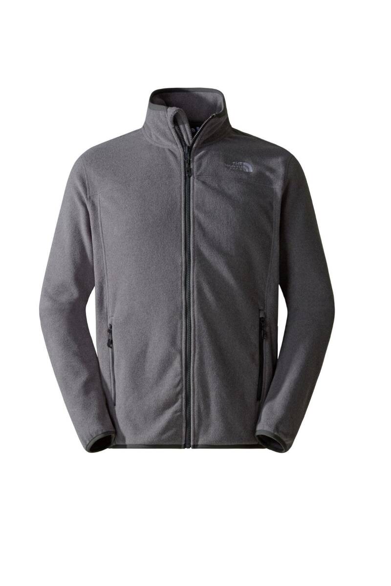 The North Face Erkek 100 Glacier Full Zip Polar Koyu Gri - 5