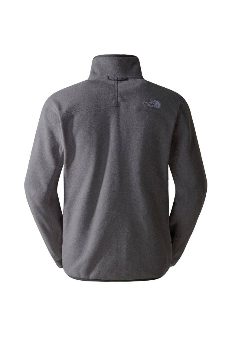 The North Face Erkek 100 Glacier Full Zip Polar Koyu Gri - 6