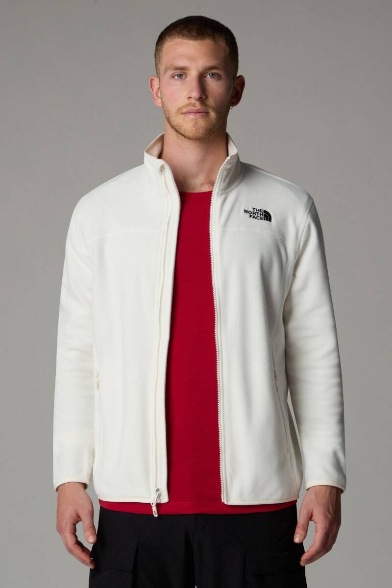 The North Face Erkek 100 Glacier Full Zip Polar Krem - 3