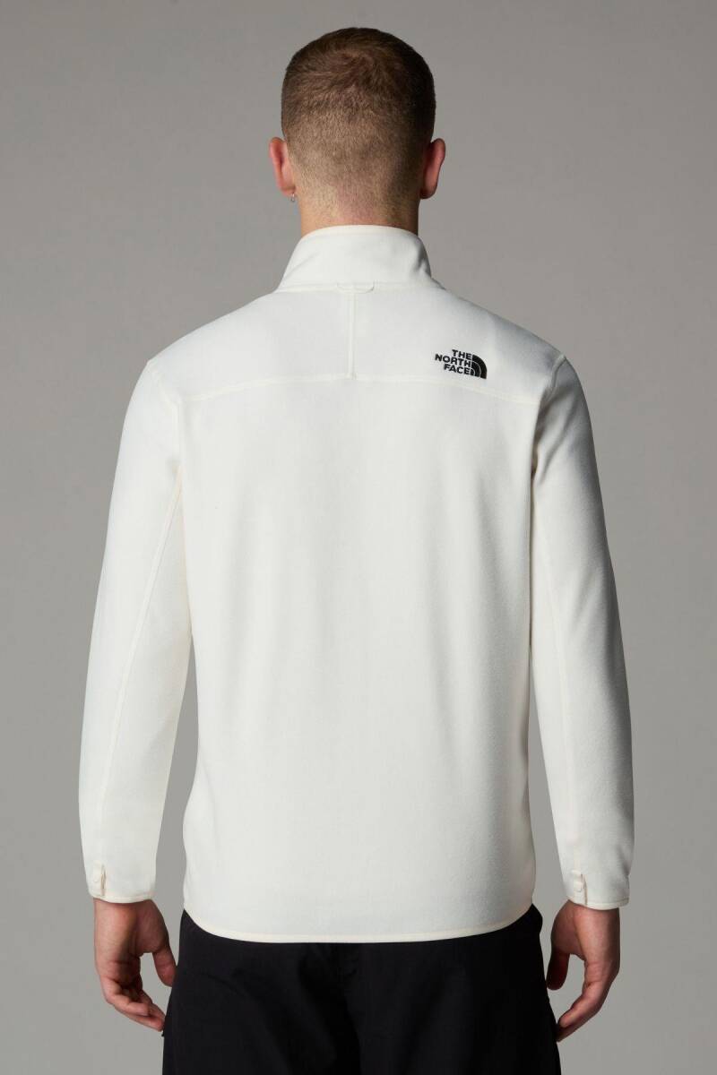 The North Face Erkek 100 Glacier Full Zip Polar Krem - 4