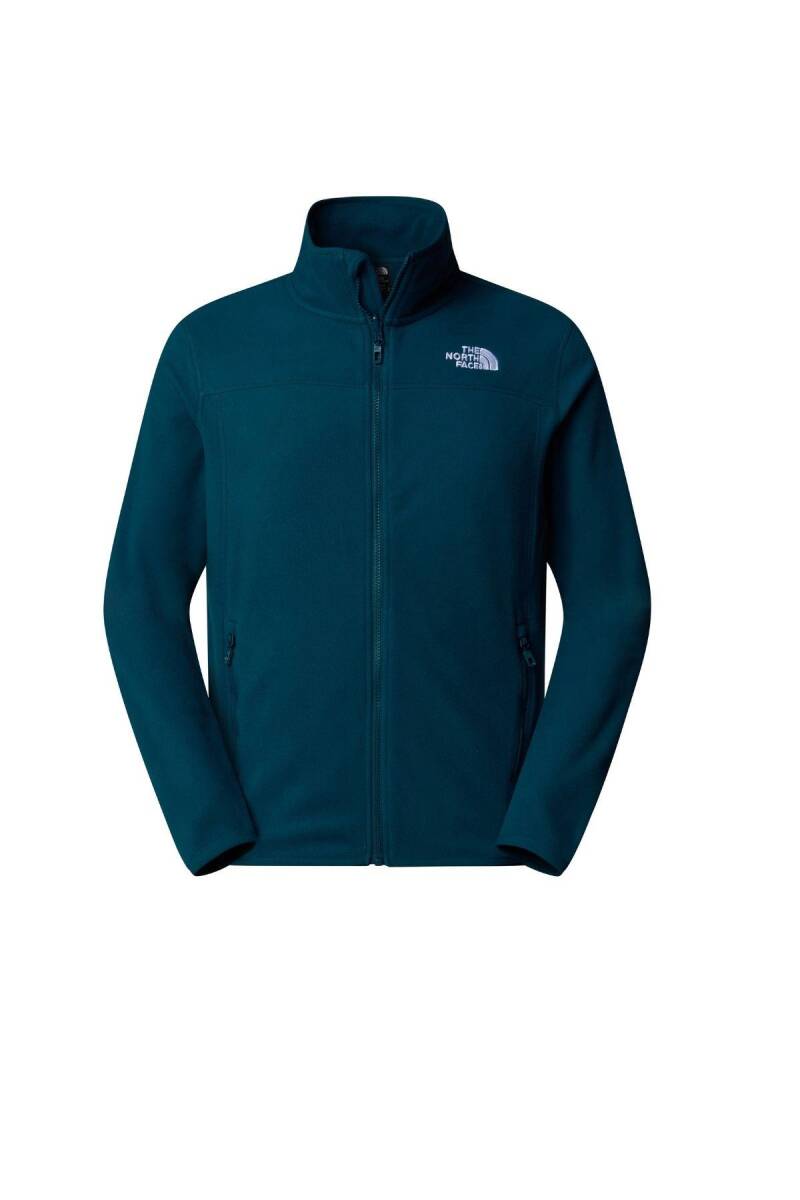 The North Face Erkek 100 Glacier Full Zip Polar Petrol - 4