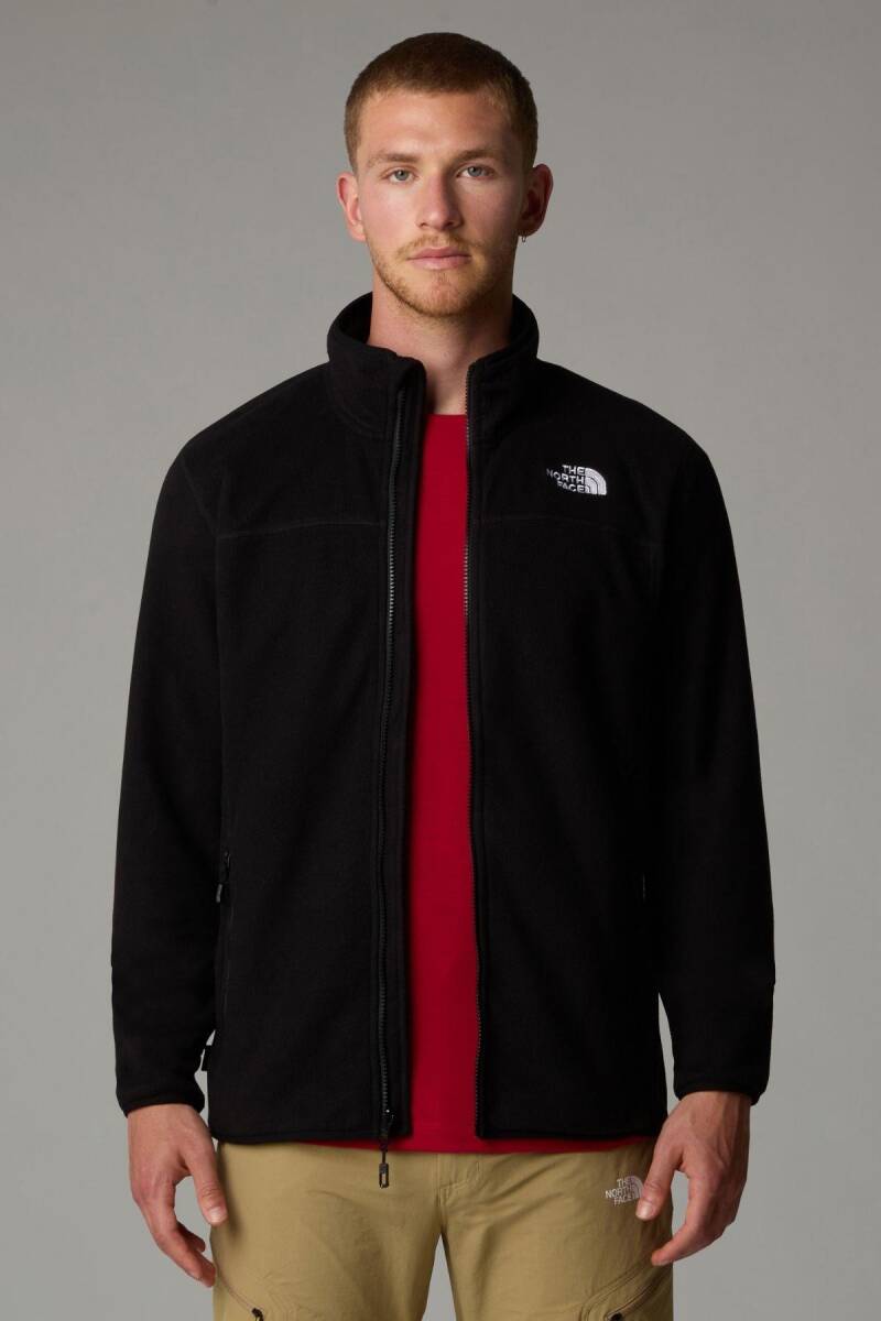 The North Face Erkek 100 Glacier Full Zip Polar Siyah - 4