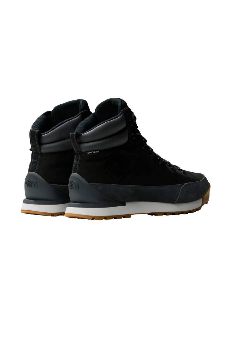 The North Face Erkek Back-To-Berkeley Iv Leather Wp Bot Siyah Gri - 3