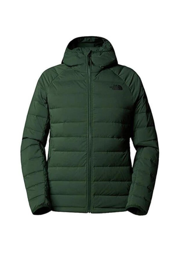 The North Face Erkek Belleview Stretch Down Hoodie Mont Haki 