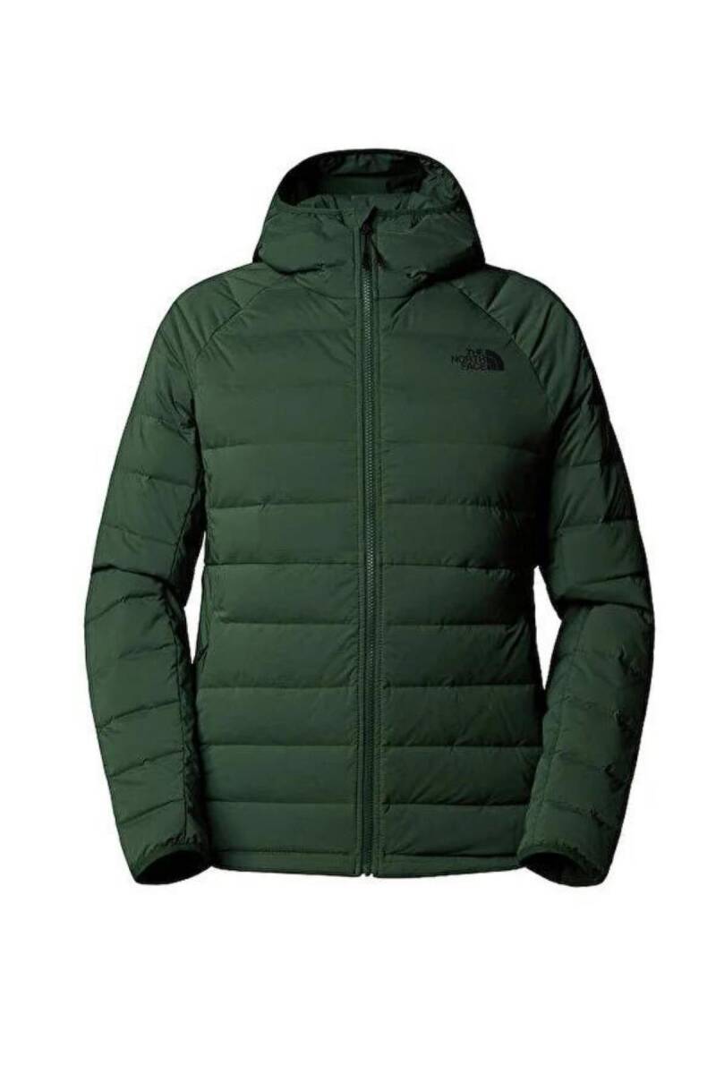 The North Face Erkek Belleview Stretch Down Hoodie Mont Haki - 1