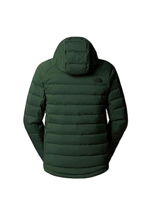 The North Face Erkek Belleview Stretch Down Hoodie Mont Haki - THE NORTH FACE (1)