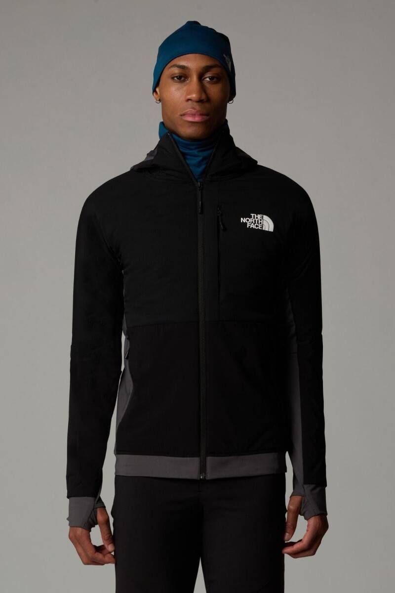 The North Face Erkek Binntal Hybrid Ventrix Hoodie Mont Siyah - 1