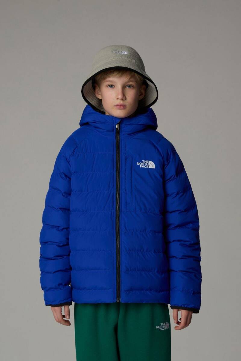 The North Face Erkek Çocuk Reversible Perrito Hooded Mont Mavi - 1