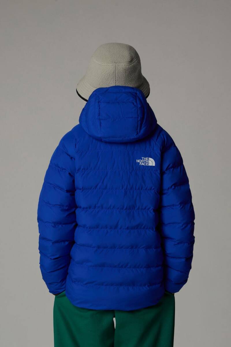 The North Face Erkek Çocuk Reversible Perrito Hooded Mont Mavi - 3