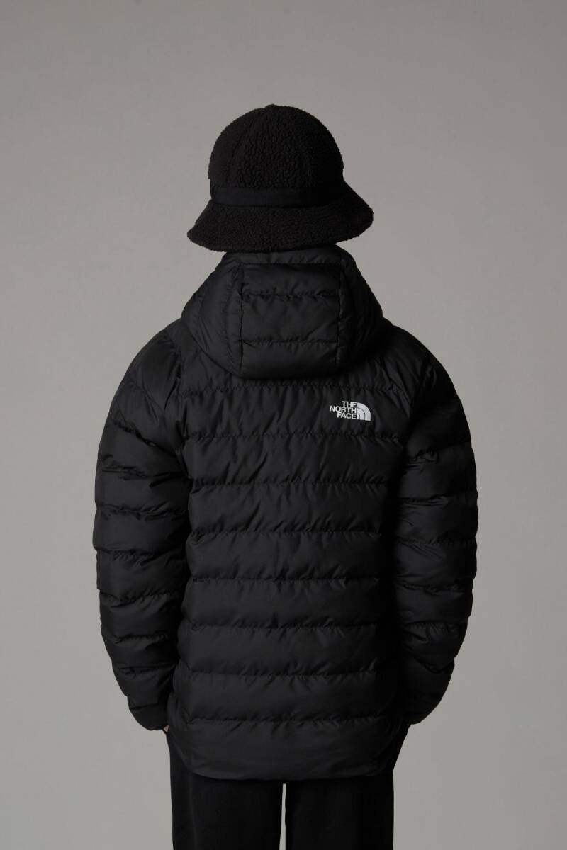 The North Face Erkek Çocuk Reversible Perrito Hooded Mont Siyah - 4