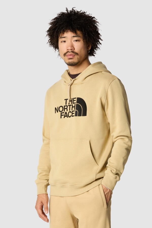 The North Face Erkek Drew Peak Pullover Hoodie - Eu Sweatshirt Bej 