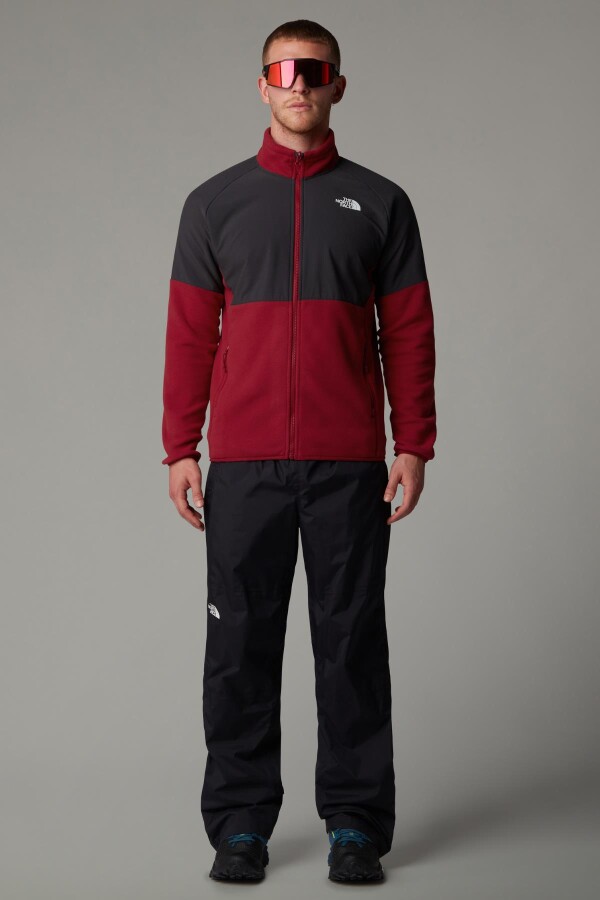 The North Face Erkek Glacier Heavyweight Full Zip Ceket Bordo 