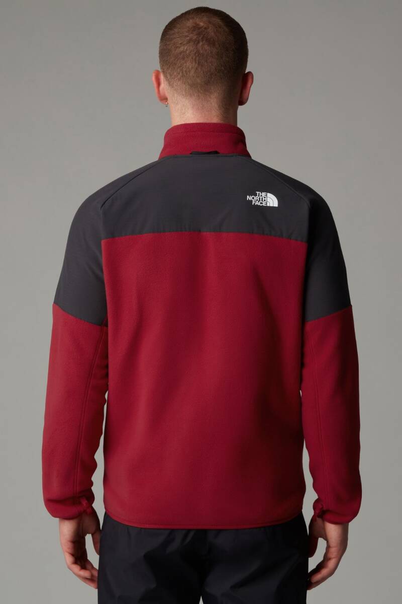 The North Face Erkek Glacier Heavyweight Full Zip Ceket Bordo - 2