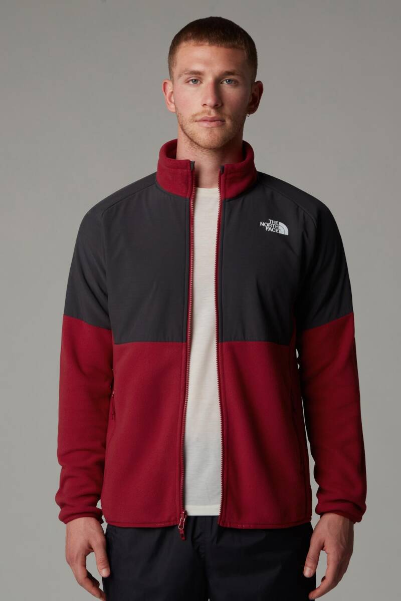 The North Face Erkek Glacier Heavyweight Full Zip Ceket Bordo - 4