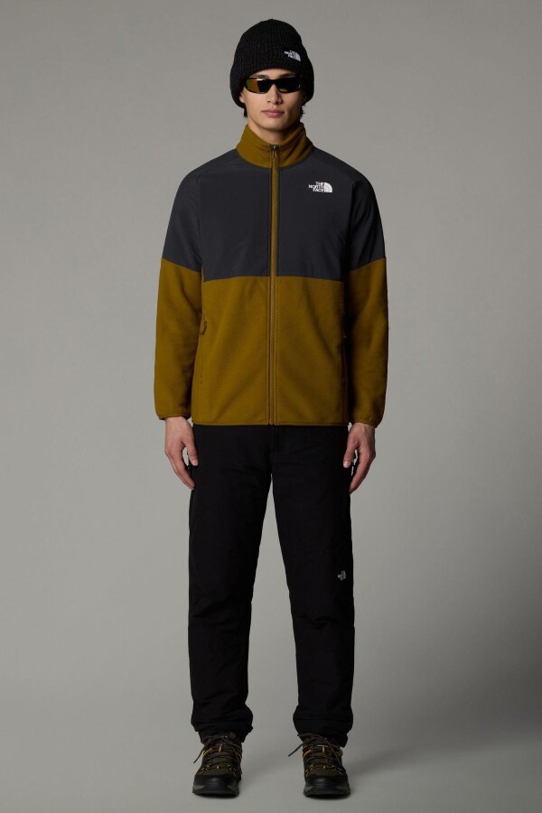 The North Face Erkek Glacier Heavyweight Full Zip Ceket Haki 