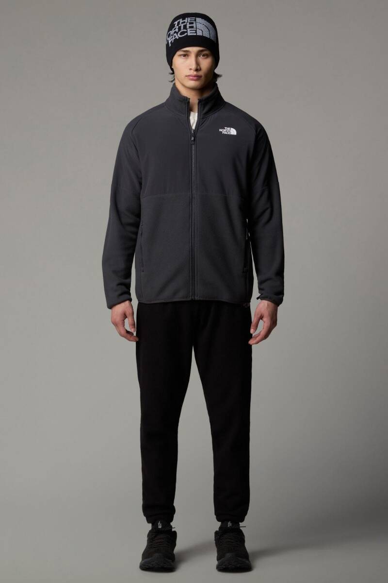 The North Face Erkek Glacier Heavyweight Full Zip Polar Antrasit - 2