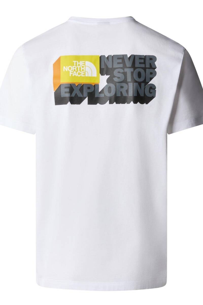 The North Face Erkek M S/S Nse Graphic Tee Tişört Beyaz - 2