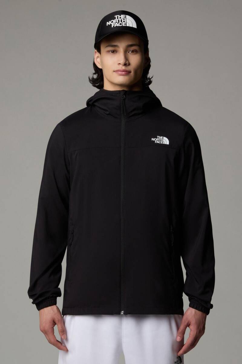 The North Face Erkek MA Hooded Wind Rüzgarlık Siyah - 1