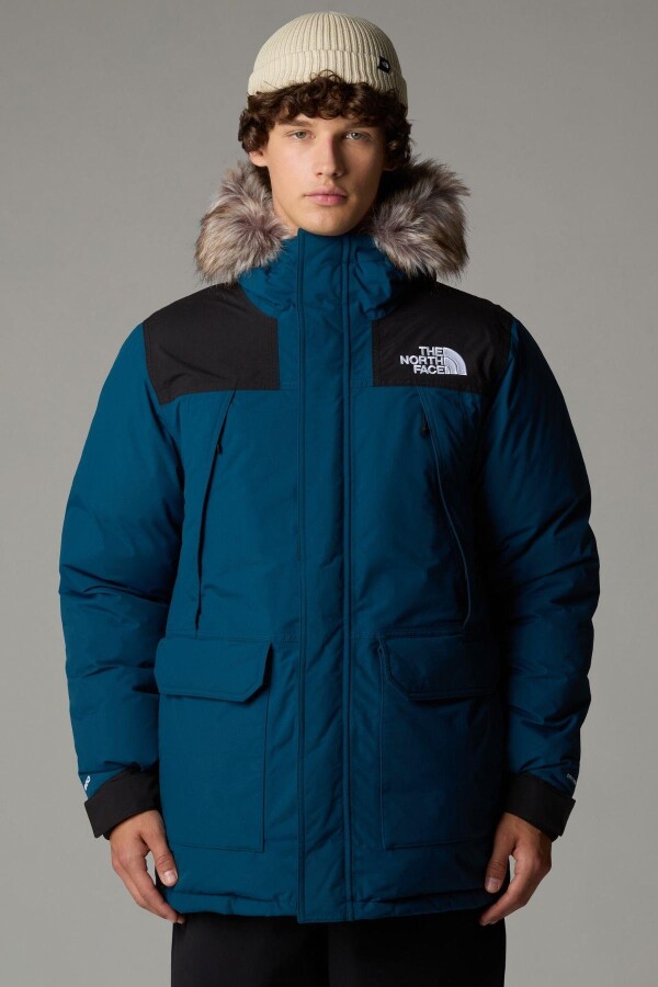 The North Face Erkek Mcmurdo Parka Petrol/Siyah 