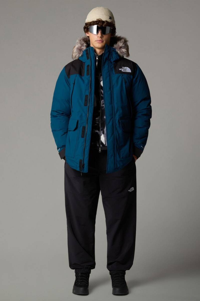 The North Face Erkek Mcmurdo Parka Petrol/Siyah - 3