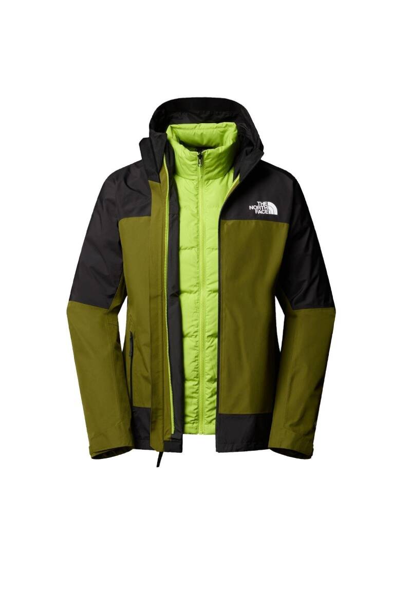 The North Face Erkek Mountain Light Triclimate Gtx Ceket Mont Yeşil/Siyah - 5