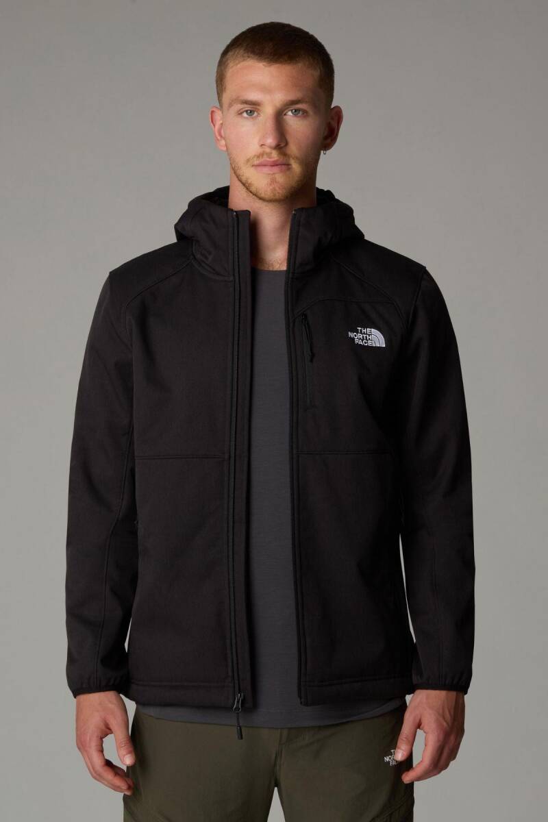 The North Face Erkek Quest Hooded Softshell Mont Siyah - 1