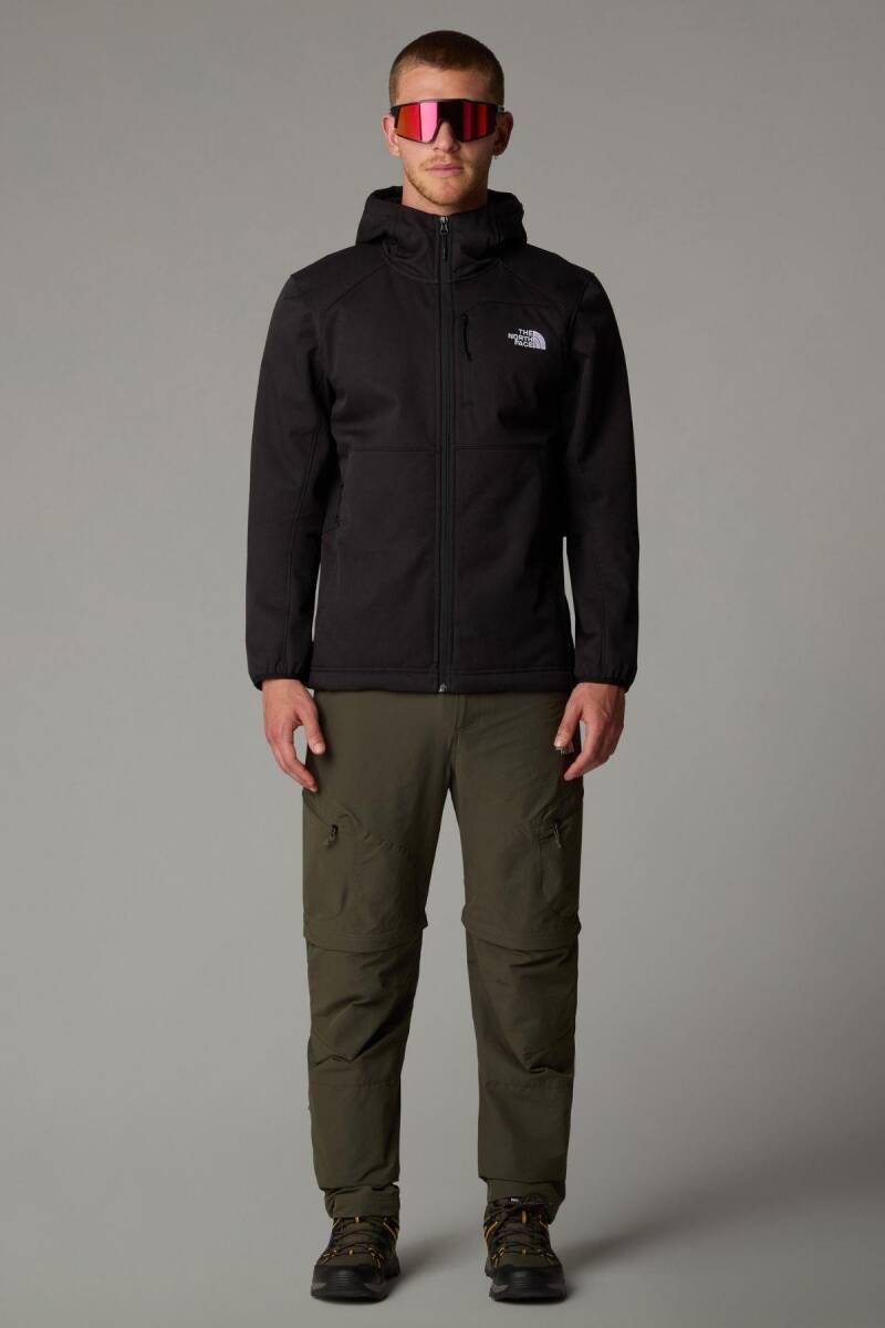 The North Face Erkek Quest Hooded Softshell Mont Siyah - 3