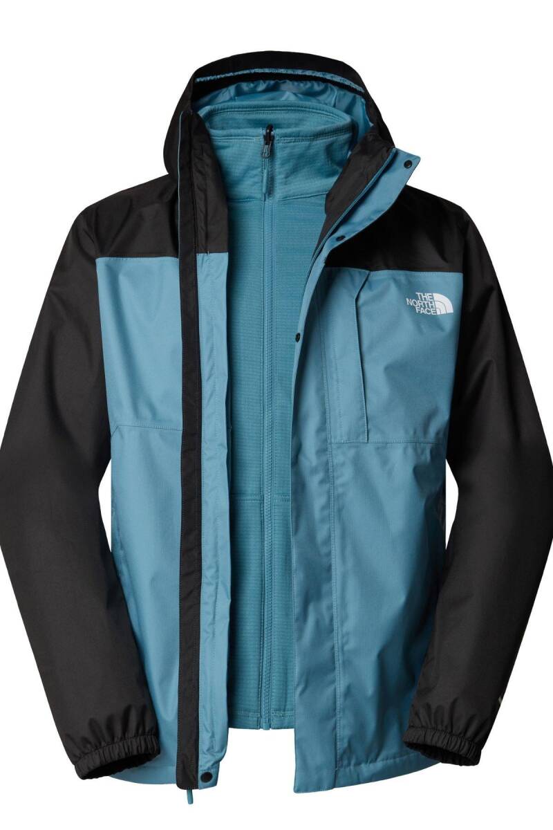 The North Face Erkek Quest Triclimate Ceket Mont Mavi - 5