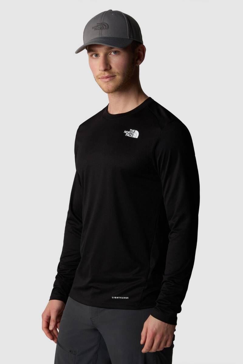 The North Face Erkek Shadow LS Tişört Siyah - 1