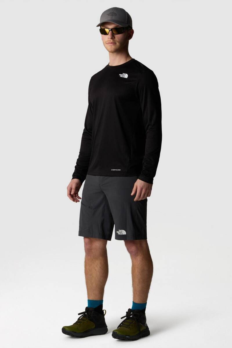 The North Face Erkek Shadow LS Tişört Siyah - 2