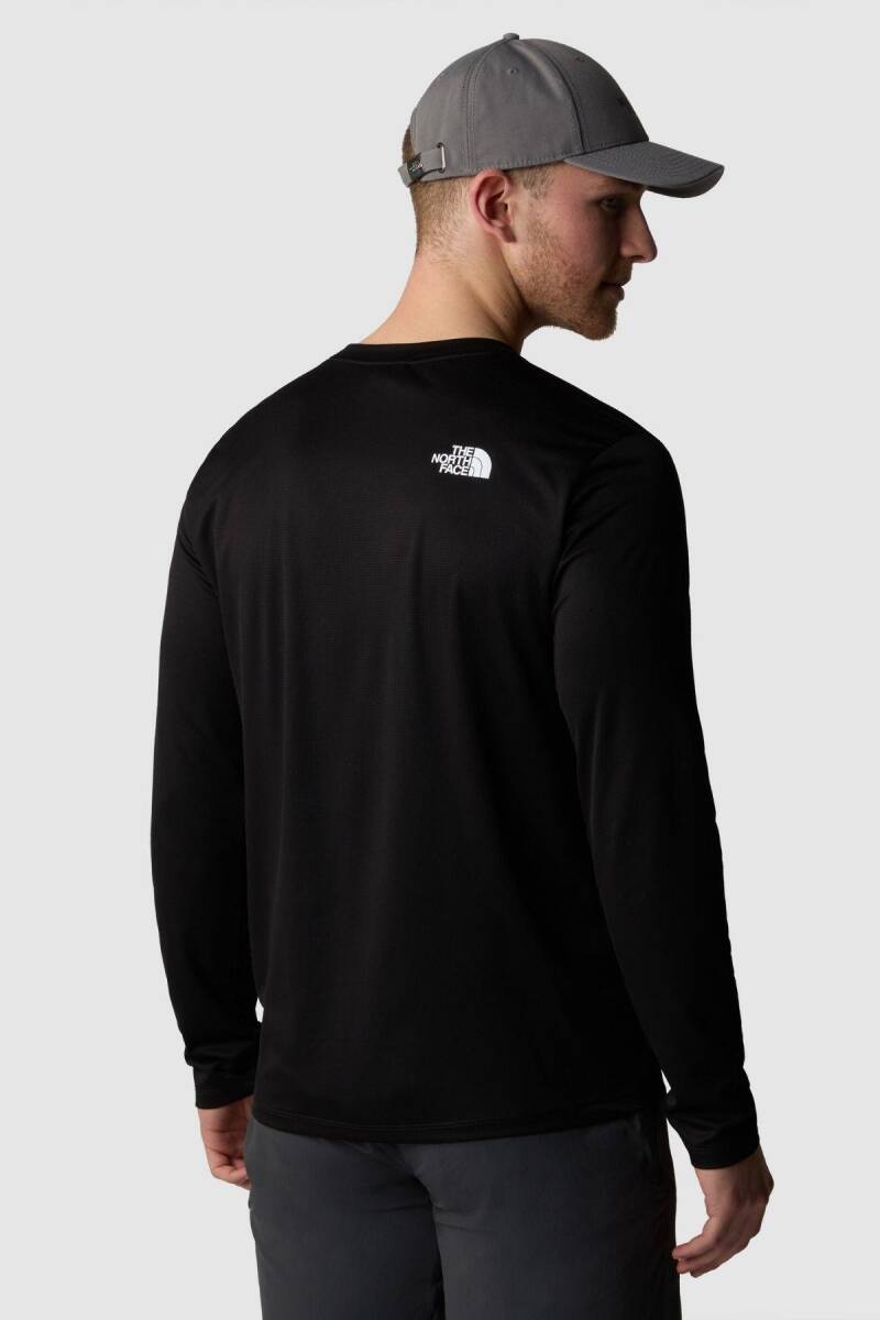The North Face Erkek Shadow LS Tişört Siyah - 3