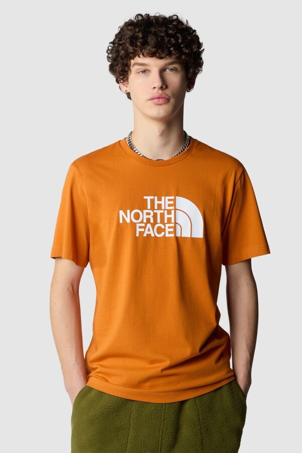 The North Face Erkek S/S Easy Tee Erkek Tişört Turuncu 