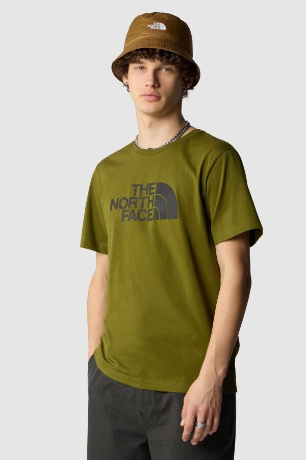 The North Face Erkek S/S Easy Tee Tişört Yağ Yeşili 